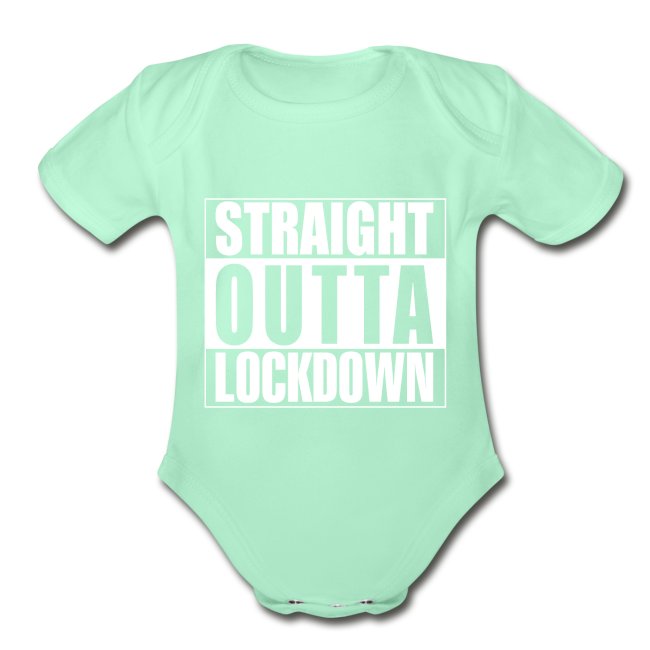 Straight Outta Lockdown Baby Bodysuit